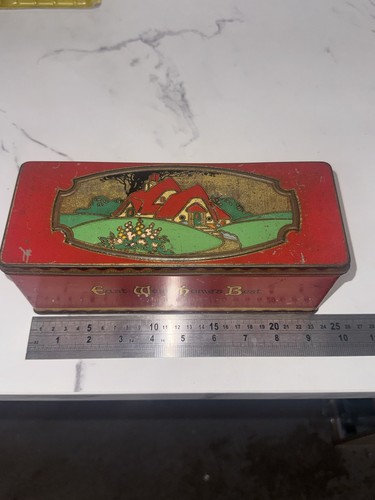 Vintage cws biscuits - tin, east