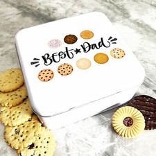 Square Best Dad Cookies