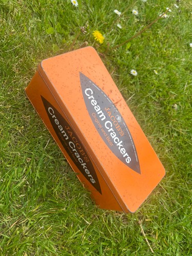 Vintage jacobs cream crackers - vintage,