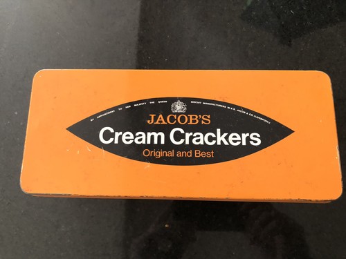 Vintage jacobs cream crackers - ,