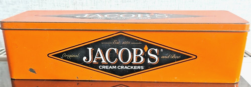 Vintage jacobs cream crackers - jacobs,