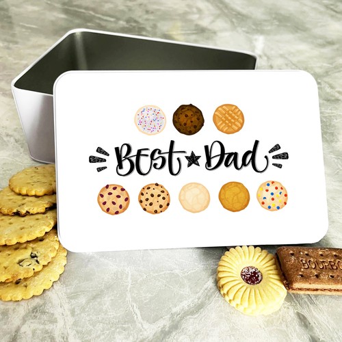 Best dad cookies - best, rectangle