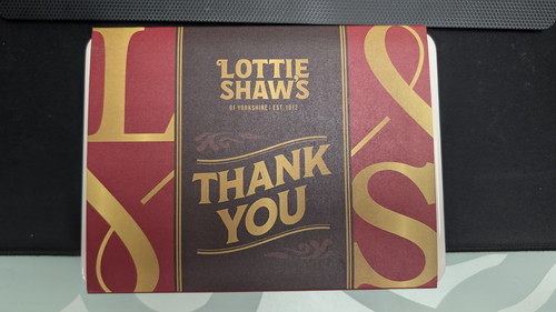 Lottie shaws thank you biscuit - shaws,