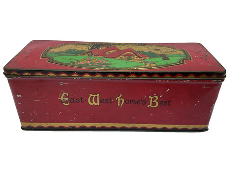 Cws biscuit tin - tin,